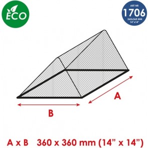 Waterline Muskietennet voor Std. luik 620x620mm ECO Throw Over