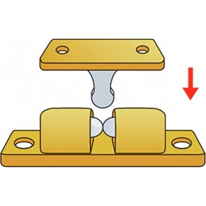 Messing Kogelsnapper 44 X 8 Mm