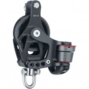 Harken 45mm Element 1-schijfsblok + hondsvot + klem