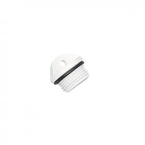 Lalizas plug for drain socket, white