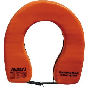 Lalizas horseshoe lifebuoy ''basic i'' orange 140N