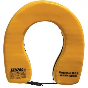 Lalizas horseshoe lifebuoy ''basic i'' yellow 140N