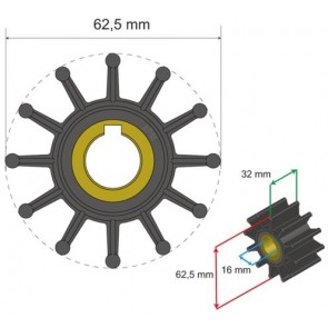 Albin Premium Impeller kit nr. 06-01-016