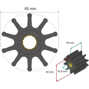 Albin Premium Impeller nr. 06-02-023