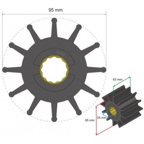 Albin Premium Impeller nr. 06-02-028