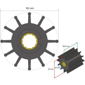 Albin Premium Impeller nr. 06-02-031