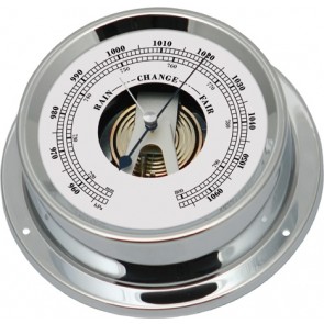 Talamex Barometer verchroomd 125/100mm