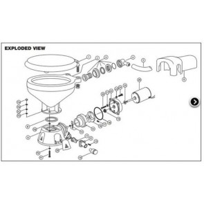 Jabsco O-Ring Wearplate (37010) NR 18 - 43990-0066