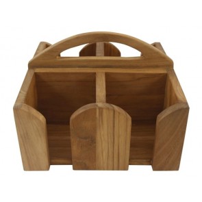 Eude Mok/bekerhouder quattro met handvat 20x21x15cm