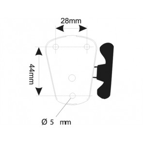 Poollicht Plug-In 12V/10W-H54cm