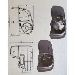 Lewmar HX1 Ankerlier 500 go 6/7mm  kit